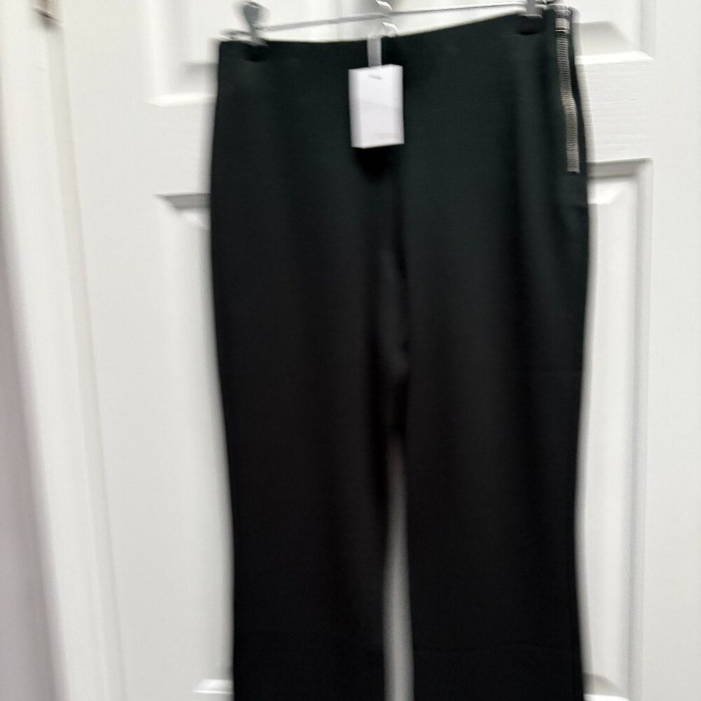 NWT Ecru Prince Cropped Flare Pant